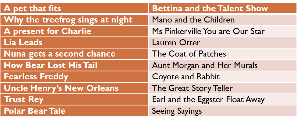 Harcourt Stories -  A Story a Day   - Nursery & Early Grades